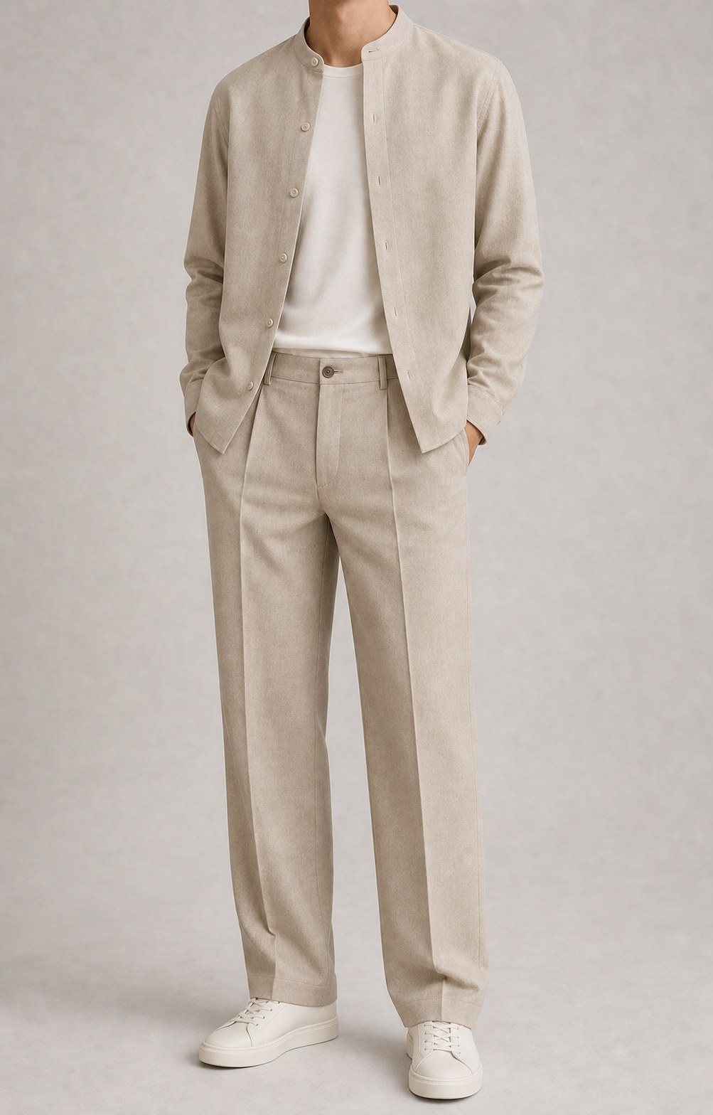 Model wearing Weekday Two Piece Set
